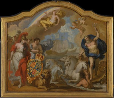 Allegory of the Power of Great Britain by Sea by James Thornhill